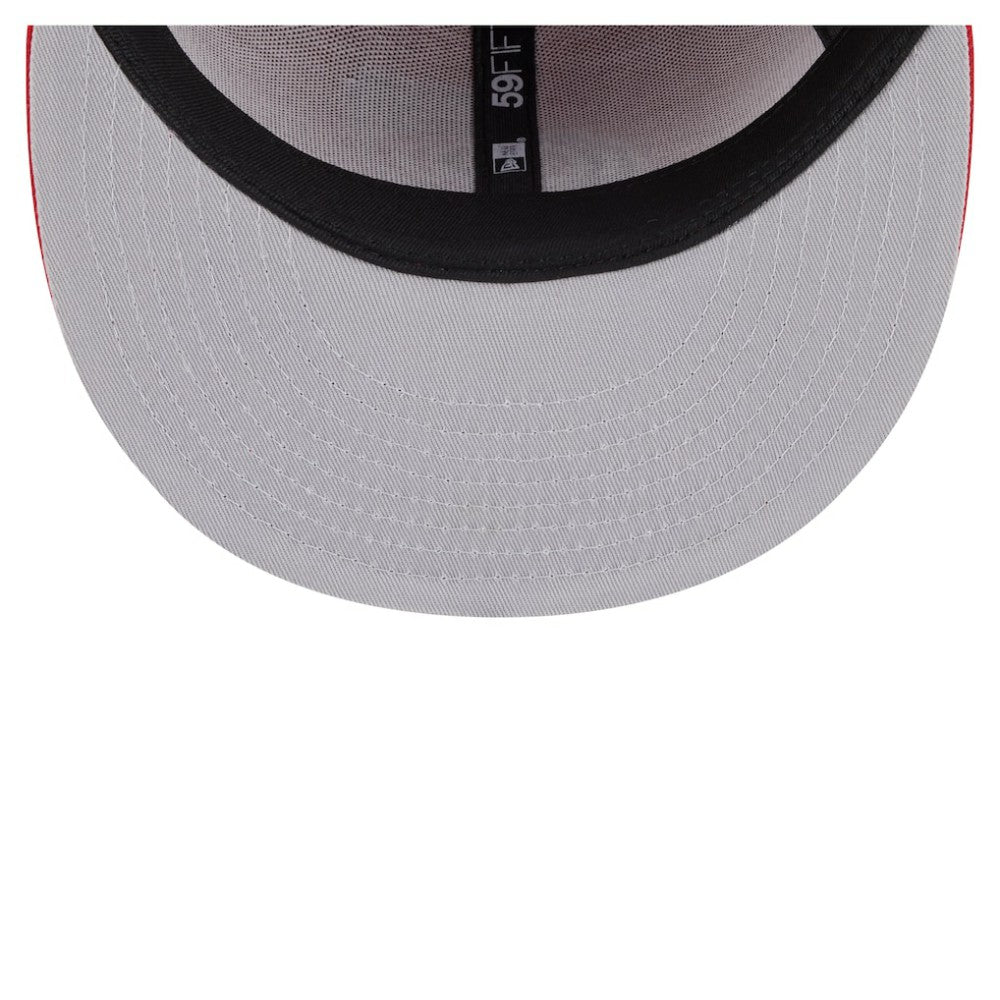 Carolina Hurricanes New Era Deceptor 59FIFTY Fitted Hat - Red - NHL