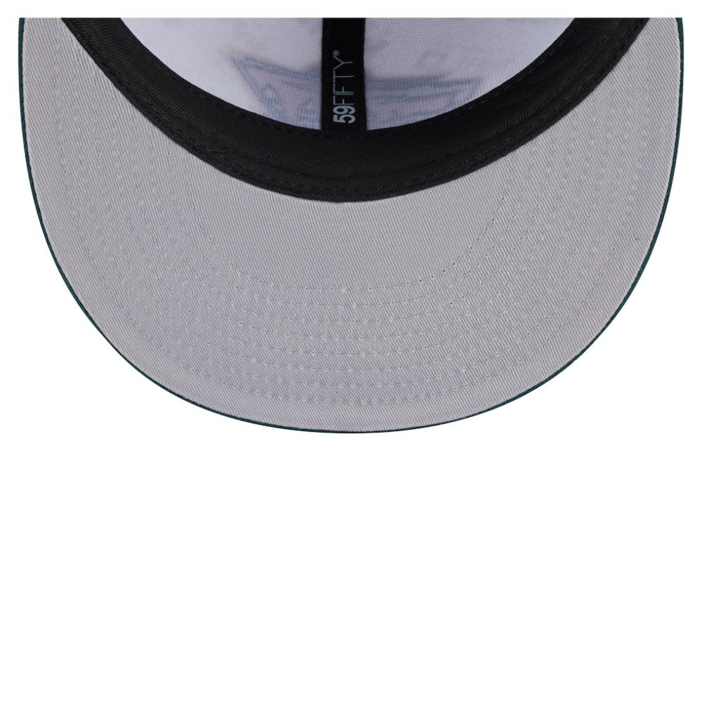 Minnesota Wild New Era Repeat Two-Tone 59FIFTY Fitted Hat - White/Green - NHL