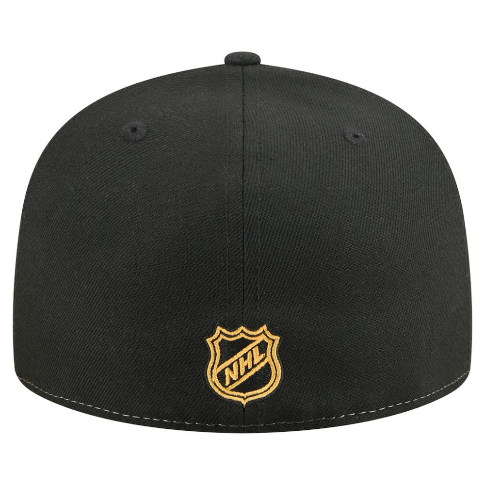 Pittsburgh Penguins New Era Repeat Two-Tone 59FIFTY Fitted Hat - White/Black - NHL