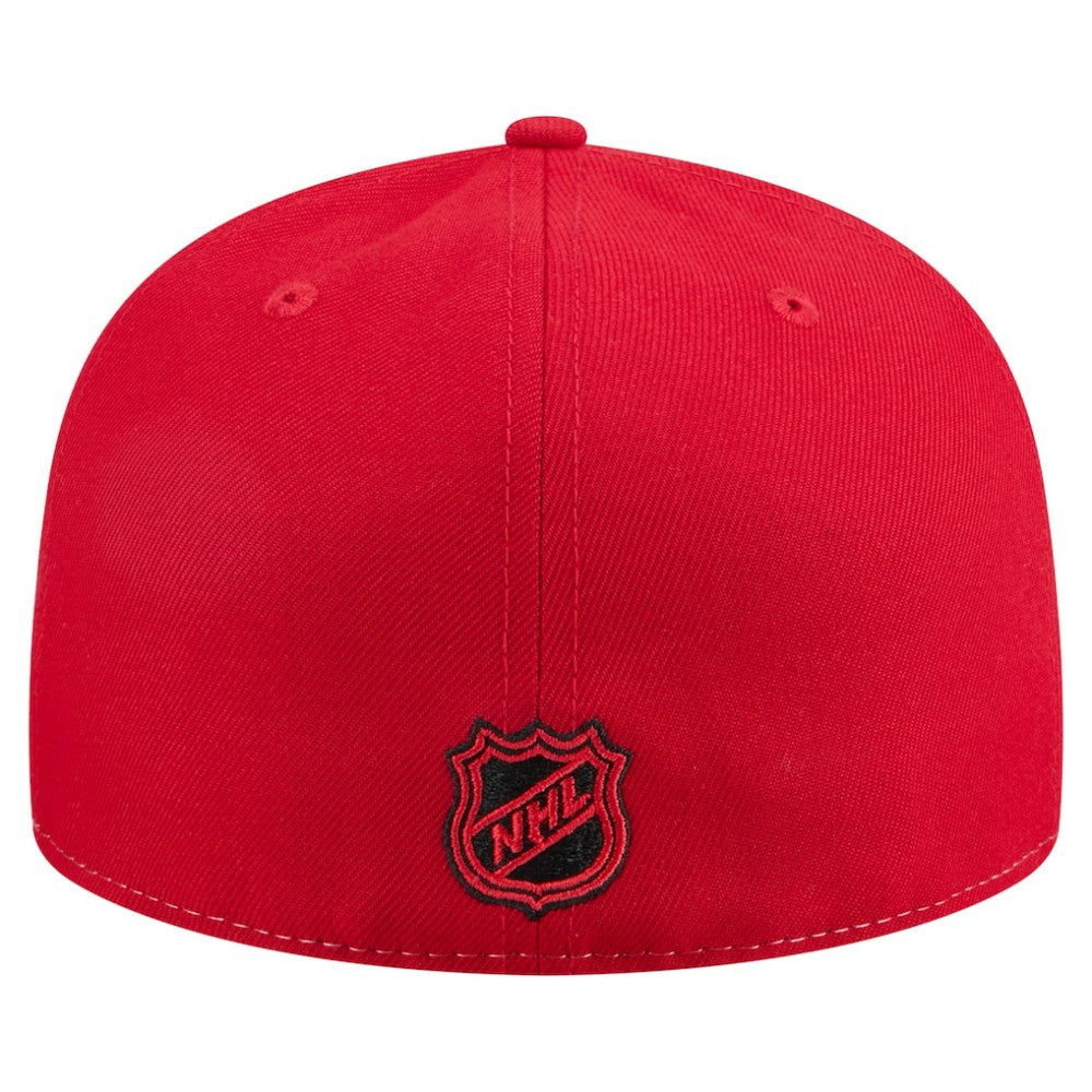New Jersey Devils New Era Repeat Two-Tone 59FIFTY Fitted Hat - White/Red - NHL