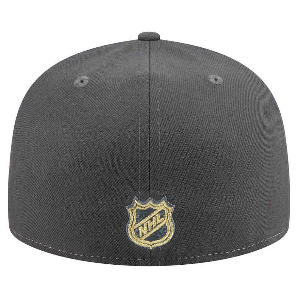 Vegas Golden Knights New Era Repeat Two-Tone 59FIFTY Fitted Hat - White/Gray - NHL