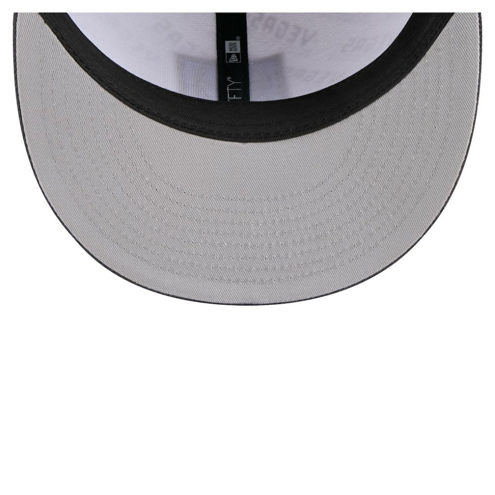 Vegas Golden Knights New Era Repeat Two-Tone 59FIFTY Fitted Hat - White/Gray - NHL