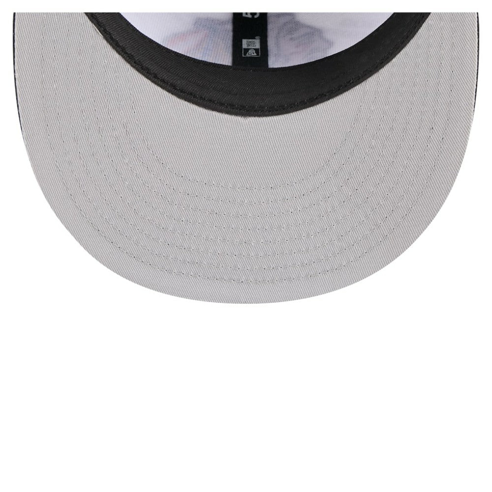 Chicago Blackhawks New Era Repeat Two-Tone 59FIFTY Fitted Hat - White/Black - NHL