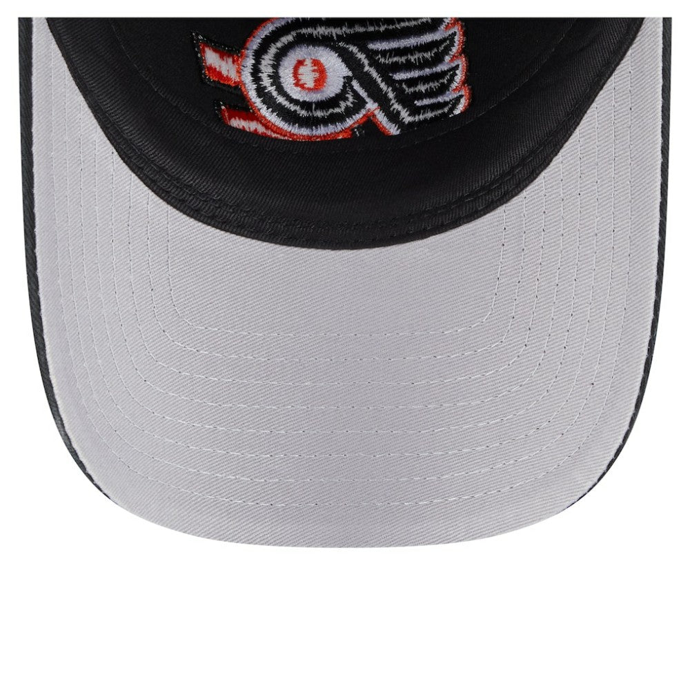 Philadelphia Flyers New Era Deceptor 9TWENTY Adjustable Hat - Black - NHL