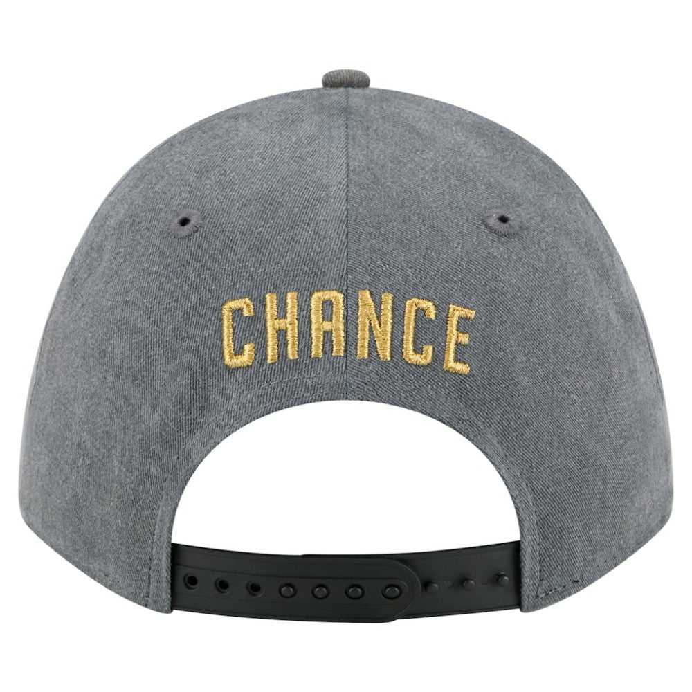 Vegas Golden Knights New Era Mascot 2-Tone 9FORTY Adjustable Hat - Charcoal/Black - NHL