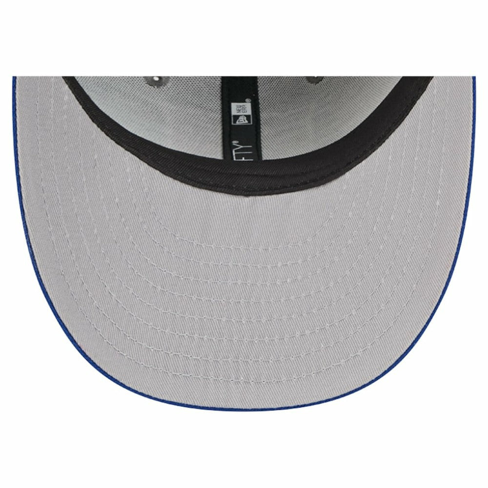 New York Rangers New Era Wool Pin Low Profile 9FIFTY Snapback Hat - Gray/Blue - NHL