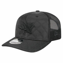 San Jose Sharks New Era Quilted Nylon 9SEVENTY Adjustable Trucker Hat - Black - NHL
