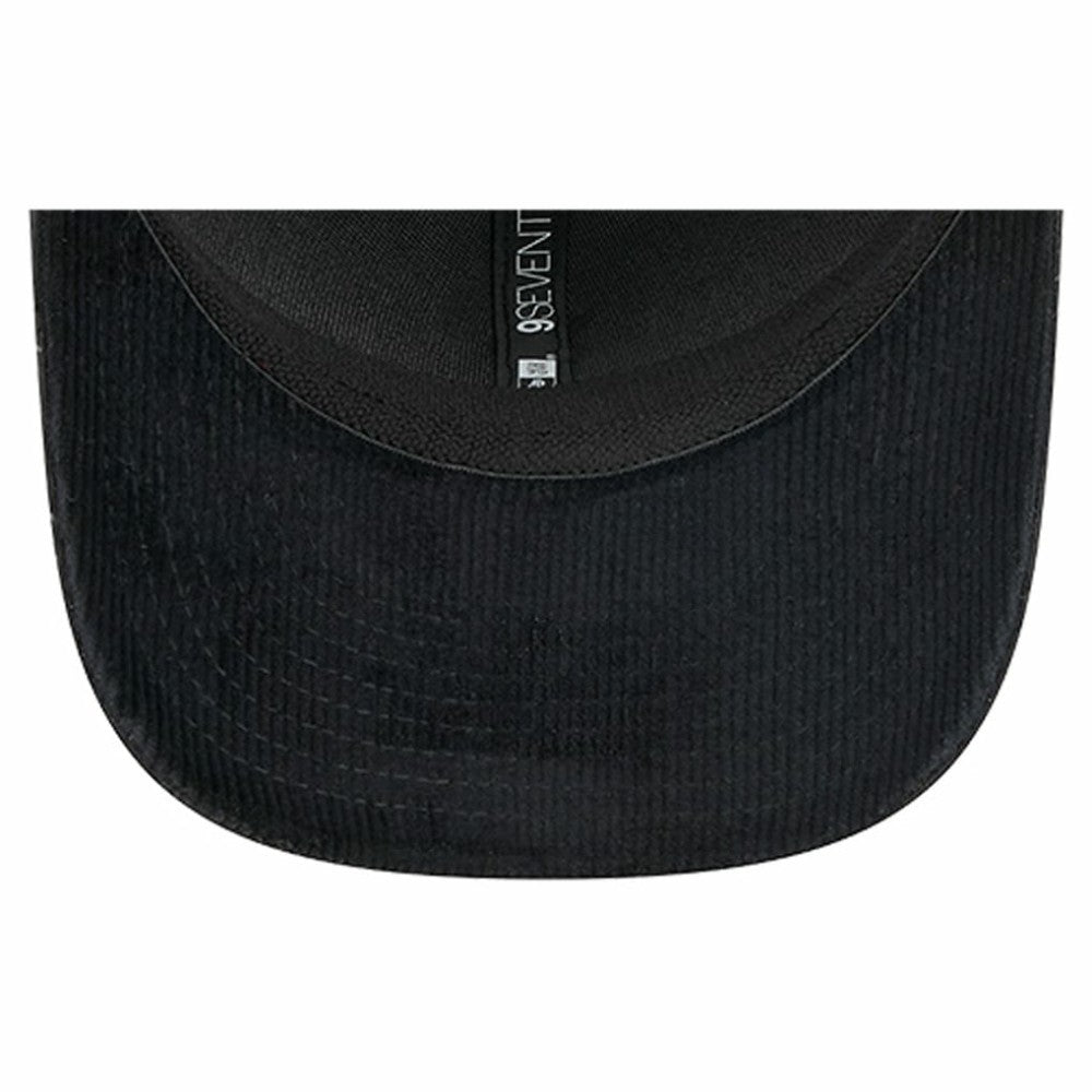 San Jose Sharks New Era Quilted Nylon 9SEVENTY Adjustable Trucker Hat - Black - NHL