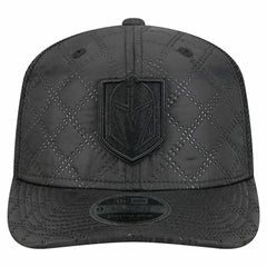 Vegas Golden Knights New Era Quilted Nylon 9SEVENTY Adjustable Trucker Hat - Black - NHL