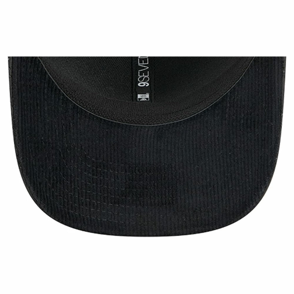 Vegas Golden Knights New Era Quilted Nylon 9SEVENTY Adjustable Trucker Hat - Black - NHL