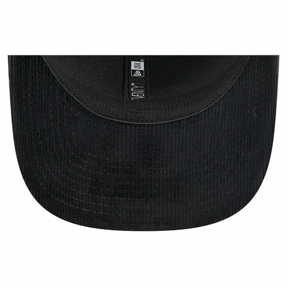 Carolina Hurricanes New Era Quilted Nylon 9SEVENTY Adjustable Trucker Hat - Black - NHL