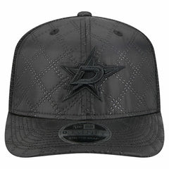 Dallas Stars New Era Quilted Nylon 9SEVENTY Adjustable Trucker Hat - Black - NHL