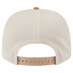 New Jersey Devils New Era Two-Tone Trucker 9SEVENTY Stretch Snap Adjustable Hat - Tan/Light Brown - NHL