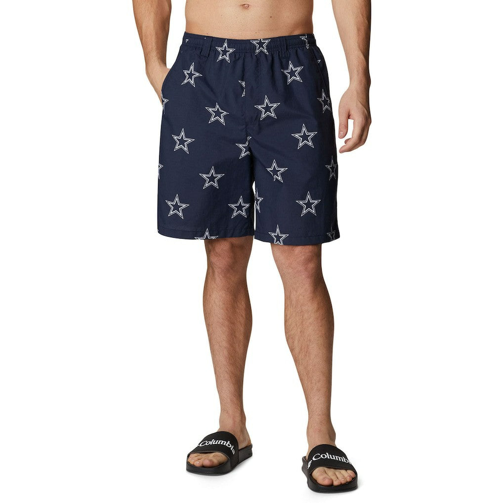 Dallas Cowboys Backcast III Printed Shorts Navy | Columbia