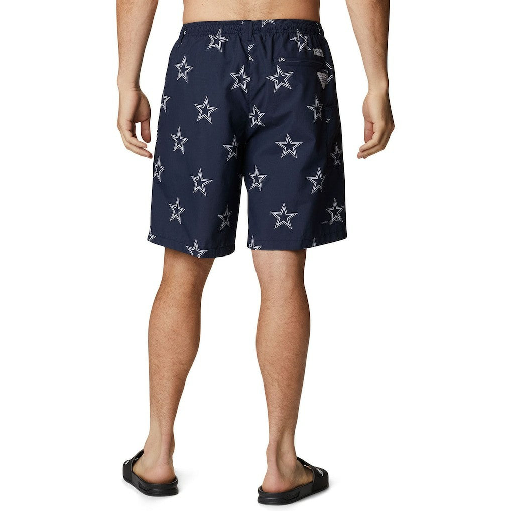 Dallas Cowboys Backcast III Printed Shorts Navy | Columbia