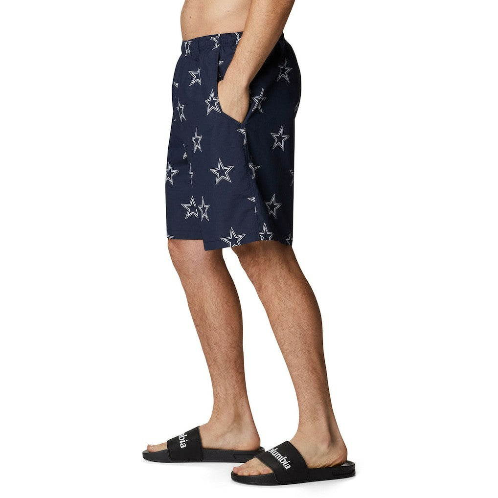 Dallas Cowboys Backcast III Printed Shorts Navy | Columbia