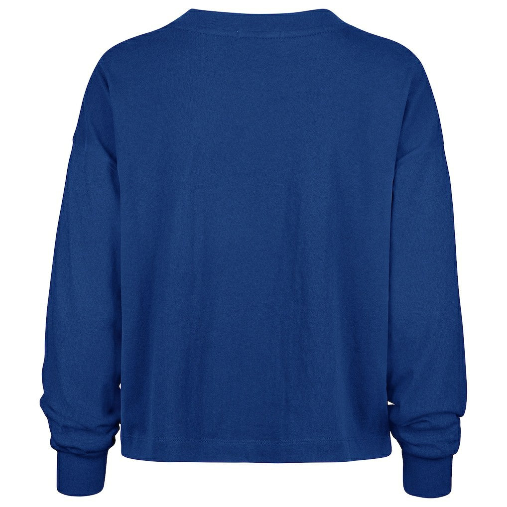 Buffalo Bills '47 Women's Plus Size Muse Sydney Long Sleeve T-Shirt Royal | 47 brand