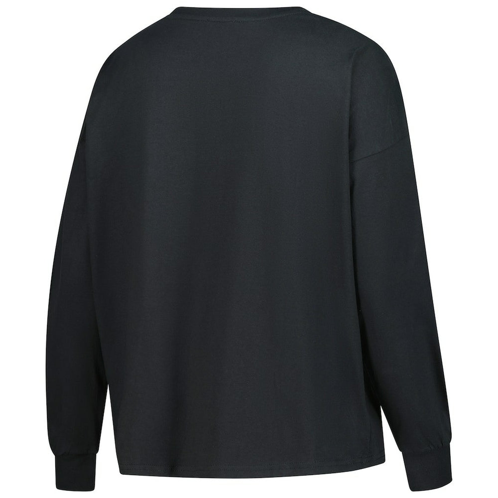 Cincinnati Bengals '47 Women's Plus Size Muse Sydney Long Sleeve T-Shirt Black | 47 brand