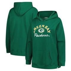 Green Bay Packers '47 Women's Plus Size Whirlwind Naomi Hoodie Green | 47 brand
