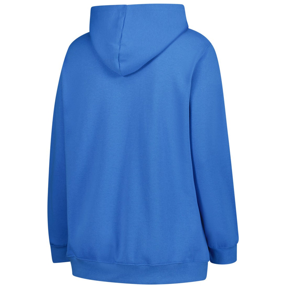 Detroit Lions '47 Women's Plus Size Whirlwind Naomi Hoodie Blue | 47 brand