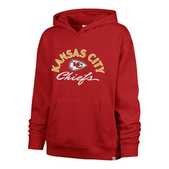 Kansas City Chiefs '47 Women's Plus Size Whirlwind Naomi Hoodie Red | 47 brand