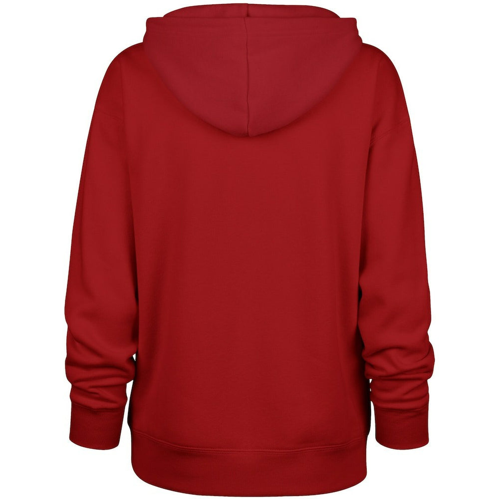 San Francisco 49ers '47 Women's Plus Size Whirlwind Naomi Hoodie Scarlet | 47 brand