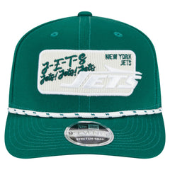 New York Jets New Era Chant 9SEVENTY Stretch-Snap Hat Green | NFL
