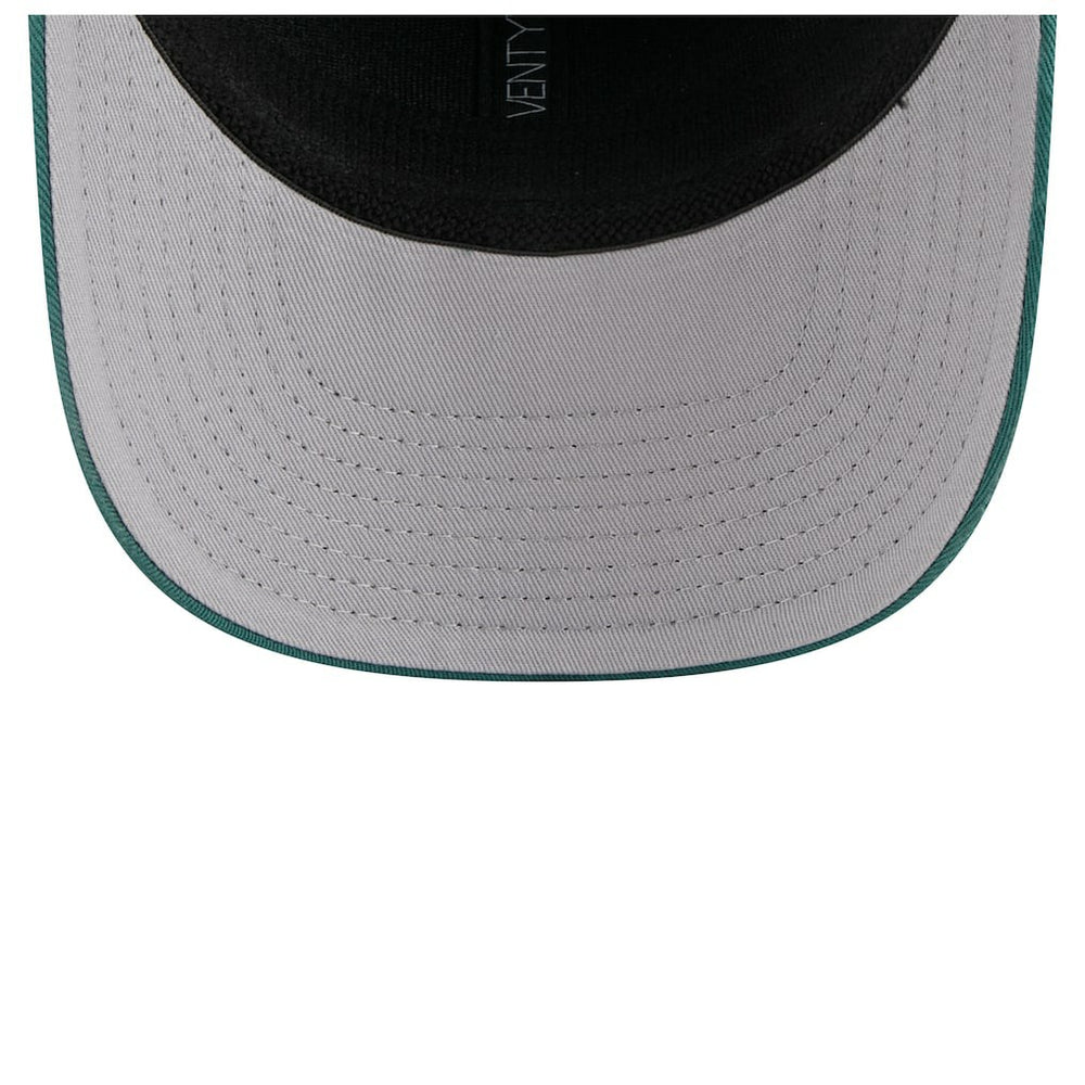 Philadelphia Eagles New Era Chant 9SEVENTY Stretch-Snap Hat Midnight Green | NFL