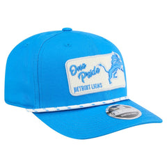 Detroit Lions New Era Chant 9SEVENTY Stretch-Snap Hat Blue | NFL
