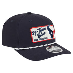 Houston Texans New Era Chant 9SEVENTY Stretch-Snap Hat Navy | NFL