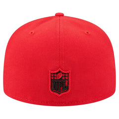 Kansas City Chiefs New Era Oversized 59FIFTY Fitted Hat Red | NFL