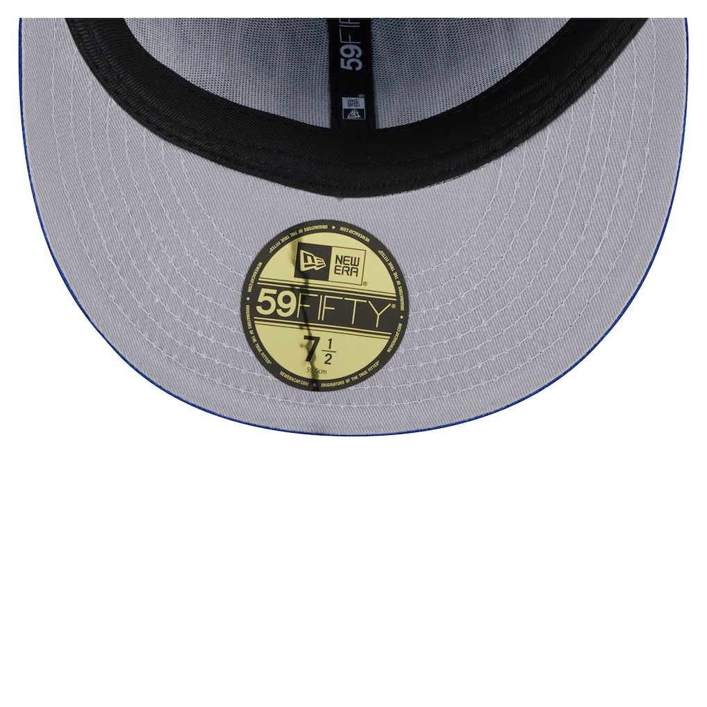 New York Giants New Era Oversized 59FIFTY Fitted Hat Royal | NFL