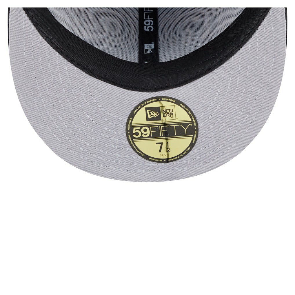 Pittsburgh Steelers New Era Oversized 59FIFTY Fitted Hat Black | NFL