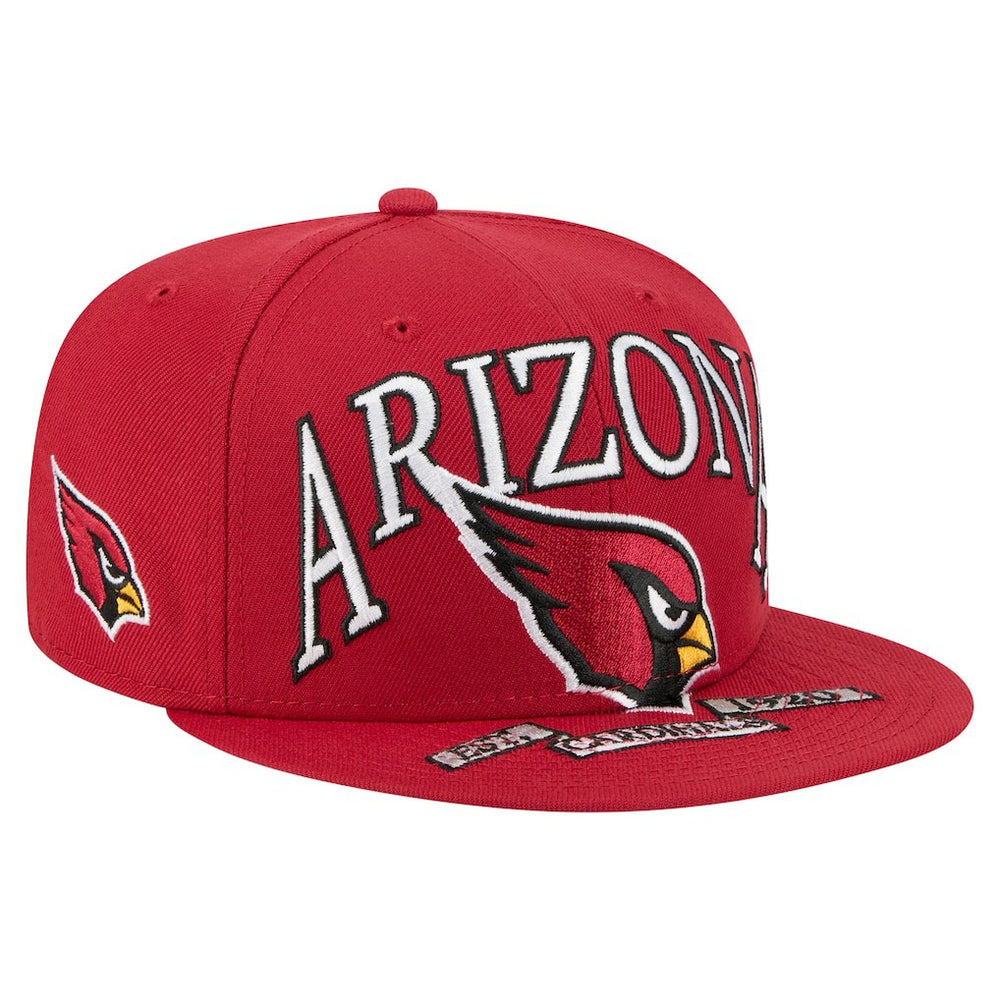 Arizona Cardinals New Era Oversized 59FIFTY Fitted Hat Cardinal | NFL