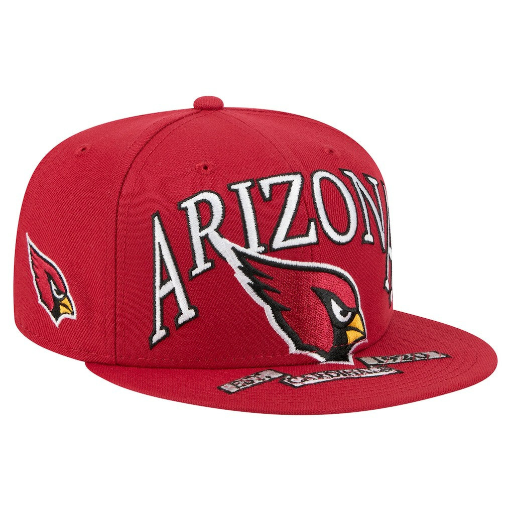 Arizona Cardinals New Era Oversized 59FIFTY Fitted Hat Cardinal | NFL