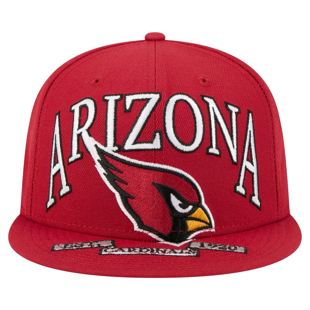 Arizona Cardinals New Era Oversized 59FIFTY Fitted Hat Cardinal | NFL