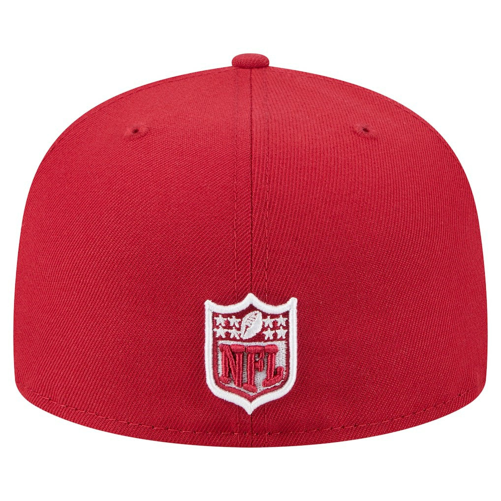 Arizona Cardinals New Era Oversized 59FIFTY Fitted Hat Cardinal | NFL
