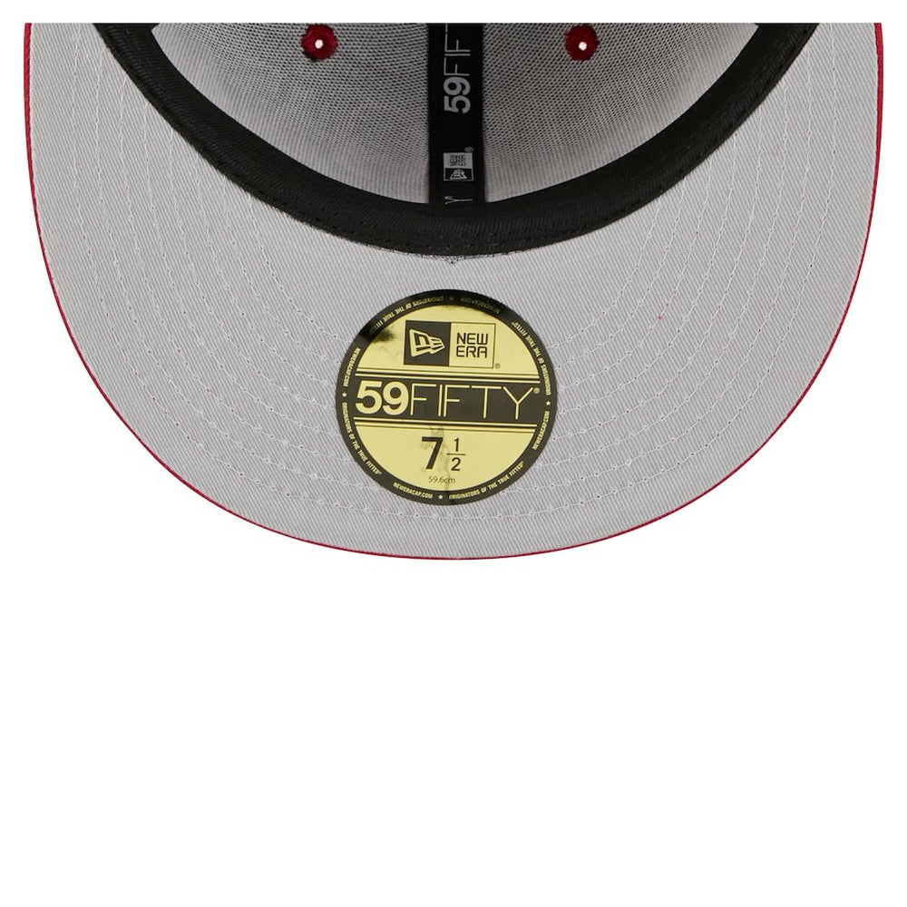 Arizona Cardinals New Era Oversized 59FIFTY Fitted Hat Cardinal | NFL