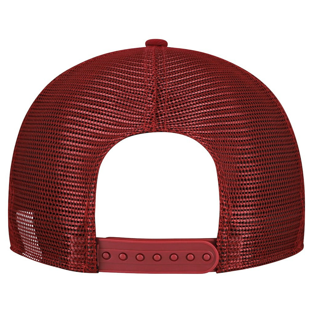 Washington Commanders New Era Cork Split Panel 9FIFTY Trucker Snapback Hat Gray/Burgundy | NFL