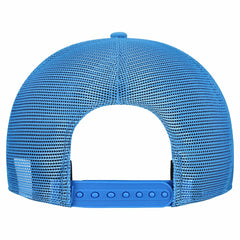 Los Angeles Chargers New Era Cork Split Panel 9FIFTY Trucker Snapback Hat Gray/Powder Blue | NFL