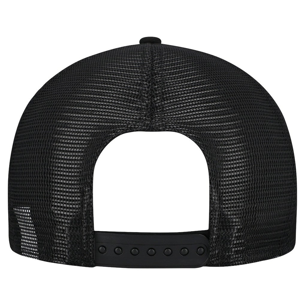 Pittsburgh Steelers New Era Cork Split Panel 9FIFTY Trucker Snapback Hat Gray/Black | NFL