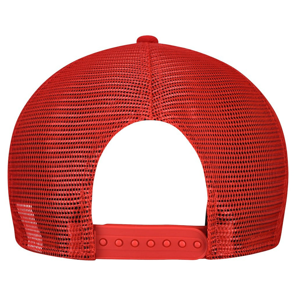 San Francisco 49ers New Era Cork Split Panel 9FIFTY Trucker Snapback Hat Gray/Scarlet | NFL