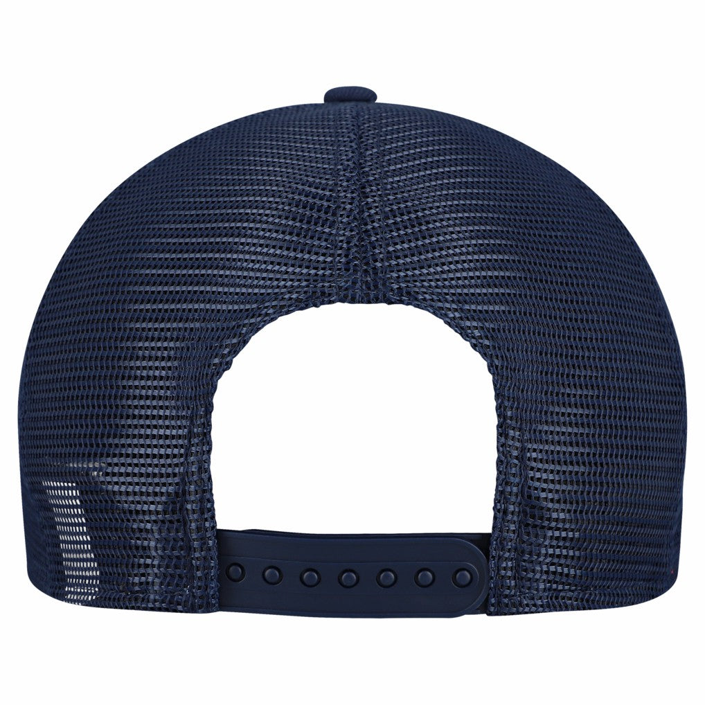Tennessee Titans New Era Cork Split Panel 9FIFTY Trucker Snapback Hat Gray/Navy | NFL