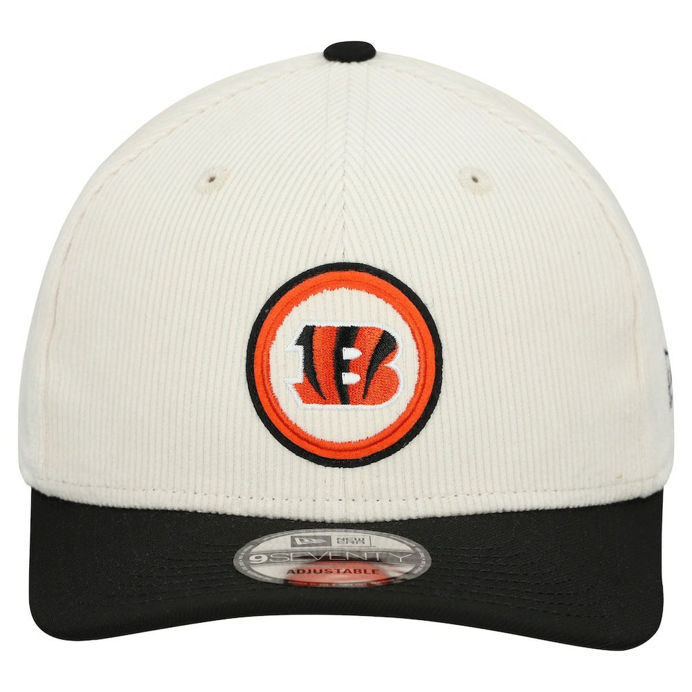 Cincinnati Bengals New Era Loyal Corduroy 9SEVENTY Adjustable Hat Stone | NFL