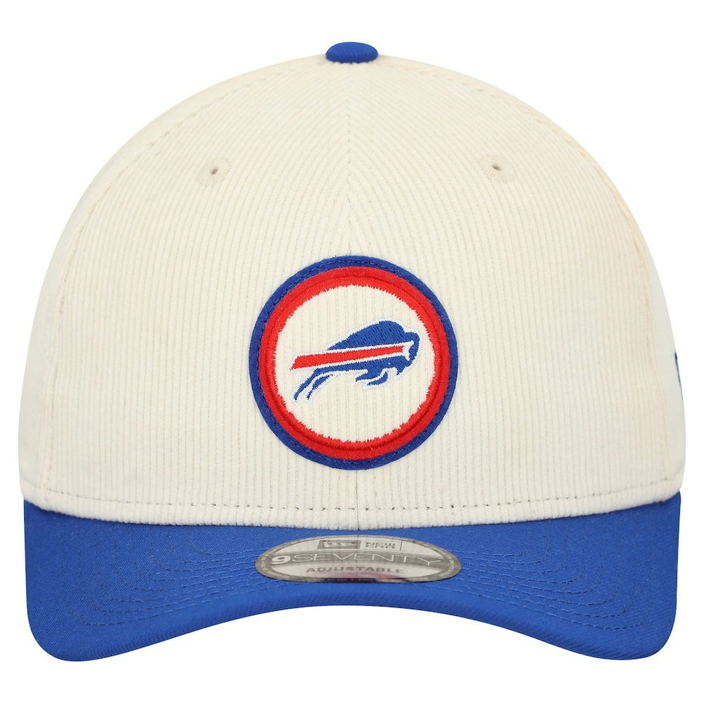 Buffalo Bills New Era Loyal Corduroy 9SEVENTY Adjustable Hat Stone | NFL