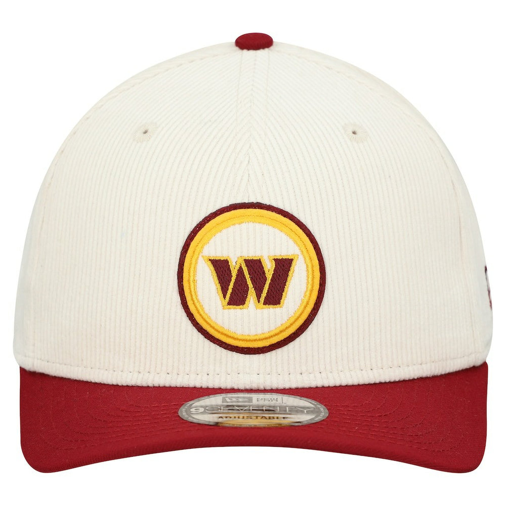 Washington Commanders New Era Loyal Corduroy 9SEVENTY Adjustable Hat Stone | NFL