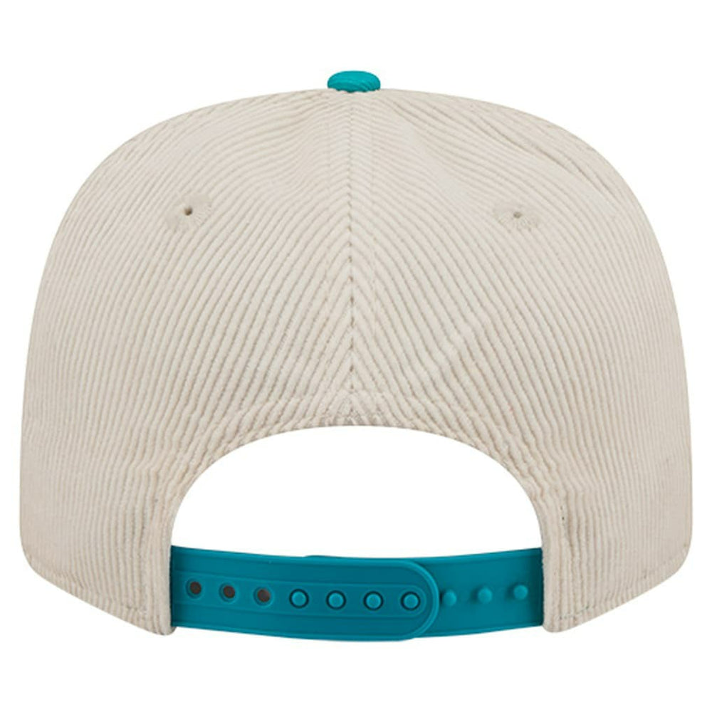 Miami Dolphins New Era Loyal Corduroy 9SEVENTY Adjustable Hat Stone | NFL