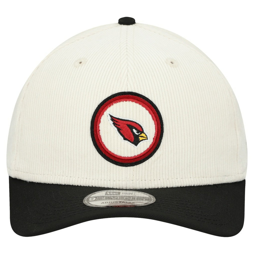 Arizona Cardinals New Era Loyal Corduroy 9SEVENTY Adjustable Hat Stone | NFL