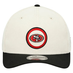 San Francisco 49ers New Era Loyal Corduroy 9SEVENTY Adjustable Hat Stone | NFL
