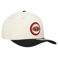 San Francisco 49ers New Era Loyal Corduroy 9SEVENTY Adjustable Hat Stone | NFL